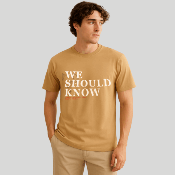 Cotton Spandex Regular Fit Graphic Print T-Shirt