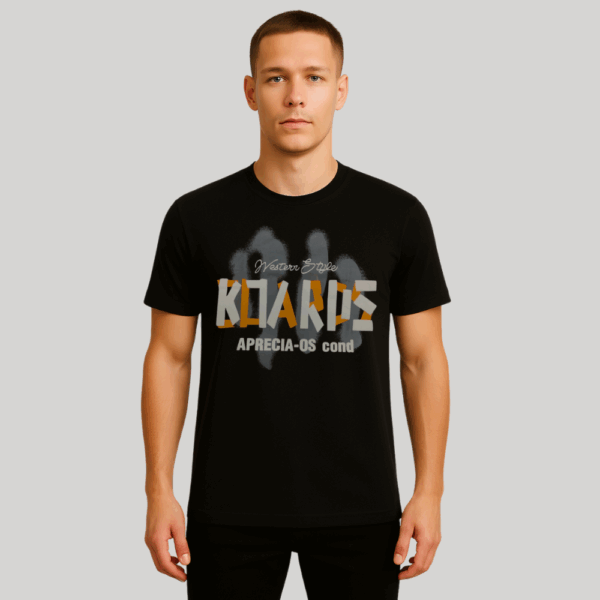 Cotton Spandex T-shirt with Graphic Print