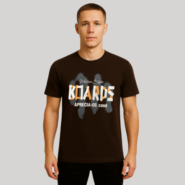 Cotton Spandex T-shirt with Graphic Print
